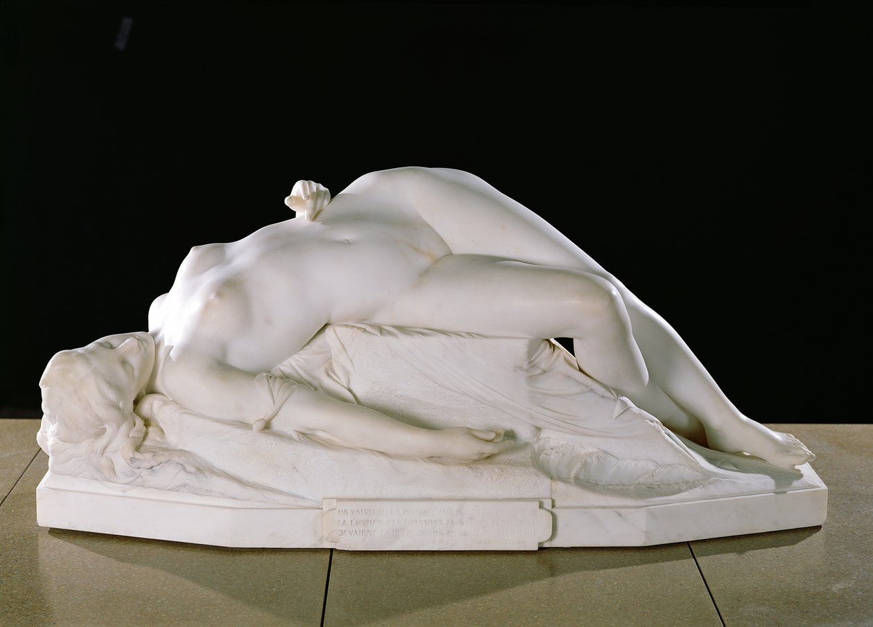 Nuori tyttö Tarentosta, 1871 (marmori) tekijältä Alexandre Schoenewerk