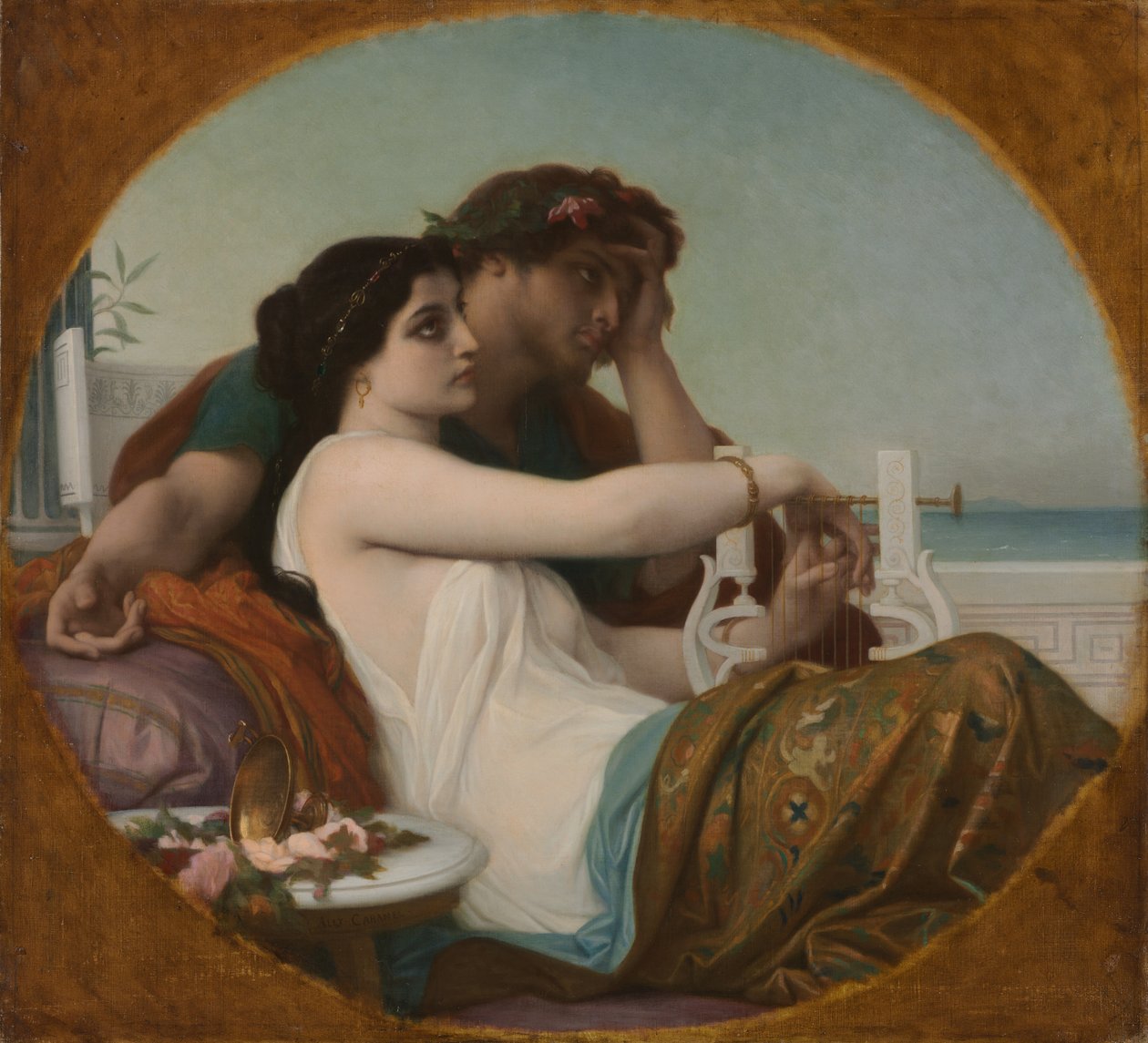 Levät ja Boniface, c. 1857. tekijältä Alexandre Cabanel