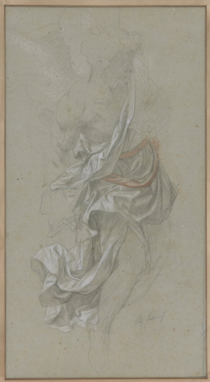 Verhotutkimus enkelille, joka vierailee Isäjumalalla, Le Paradis Perdussa (Kadonnut paratiisi) tekijältä Alexandre Cabanel