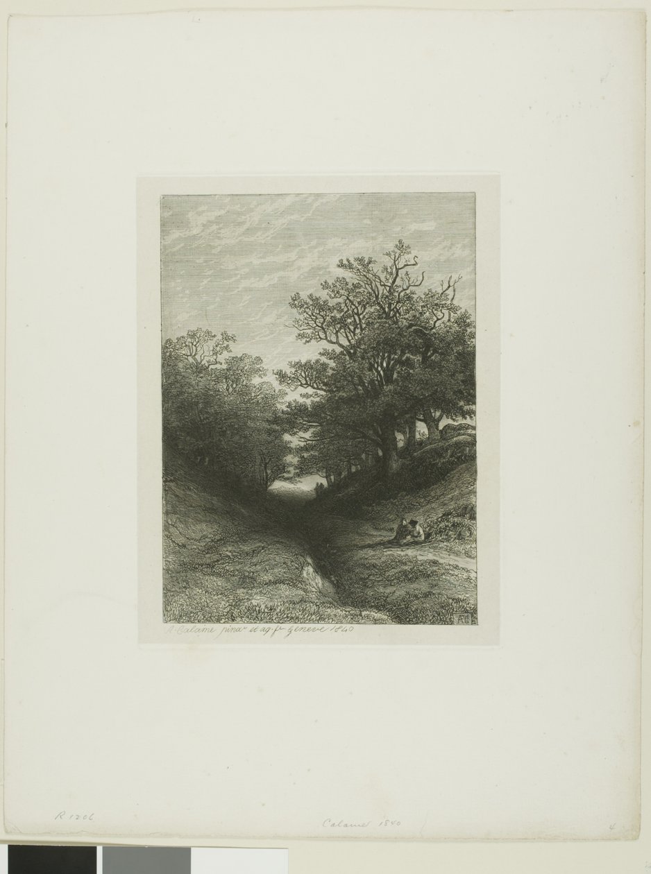 Alppimaisema tekijältä Alexandre Calame