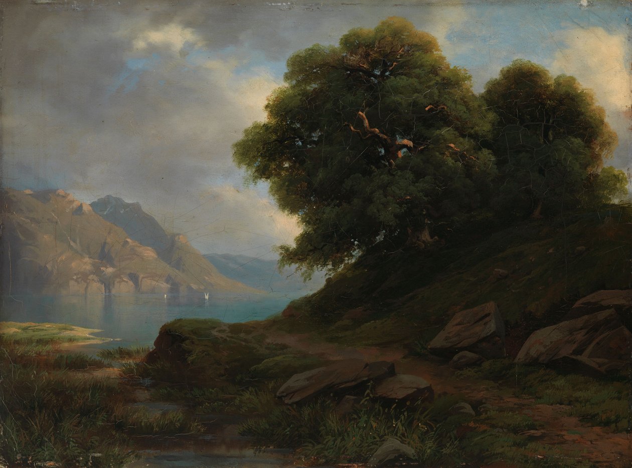 Alppimaisema tekijältä Alexandre Calame