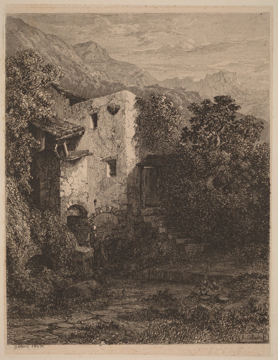 Ränsistynyt talo tekijältä Alexandre Calame