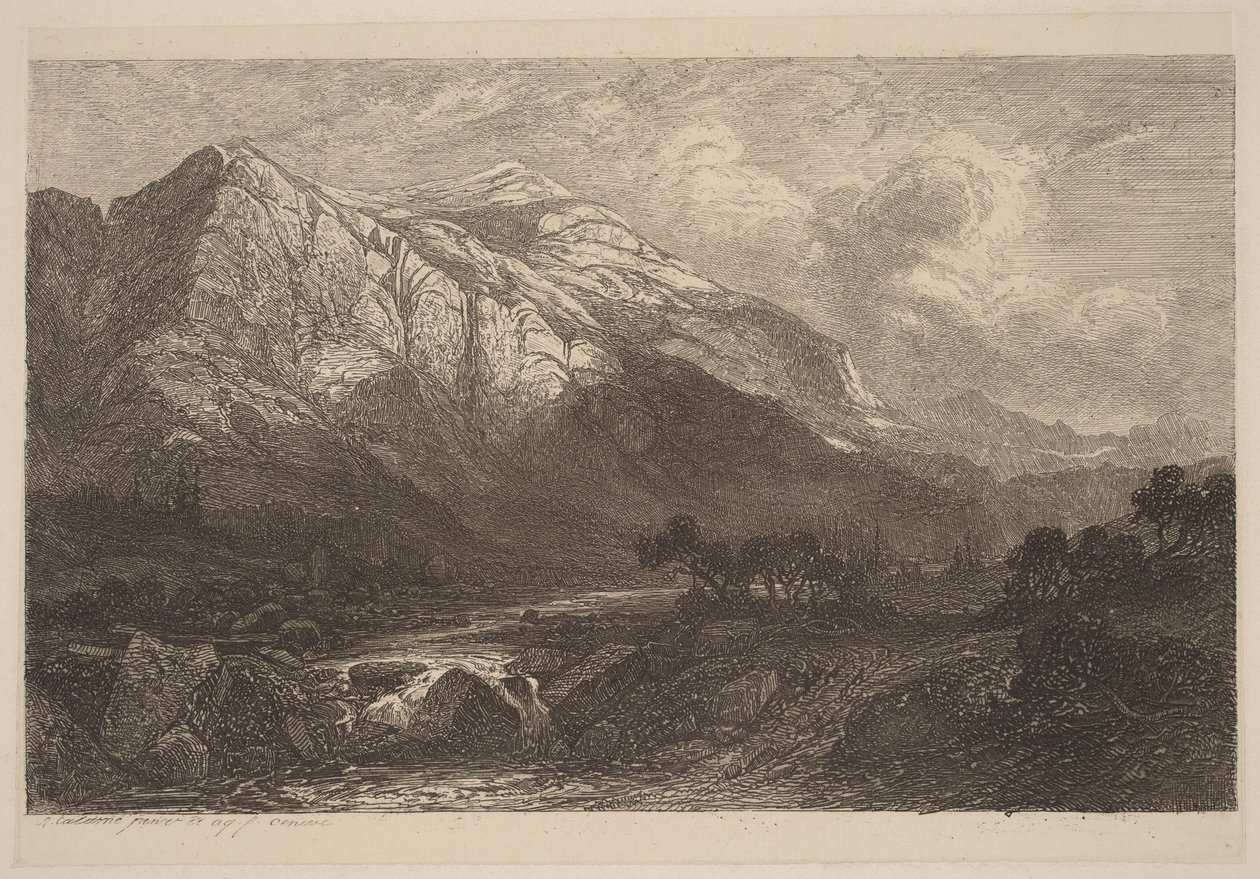 Vuoristopuro tekijältä Alexandre Calame