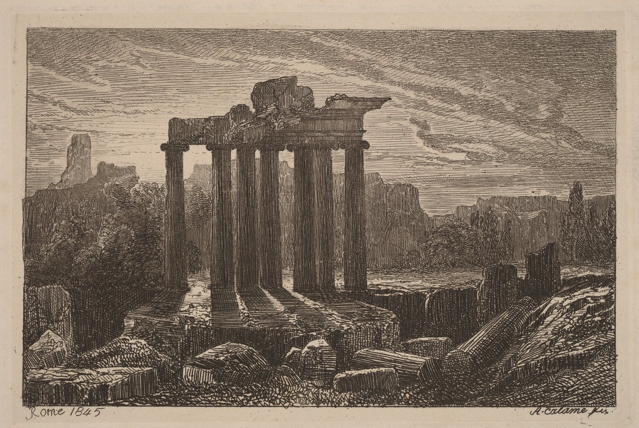 Roomalaiset rauniot tekijältä Alexandre Calame