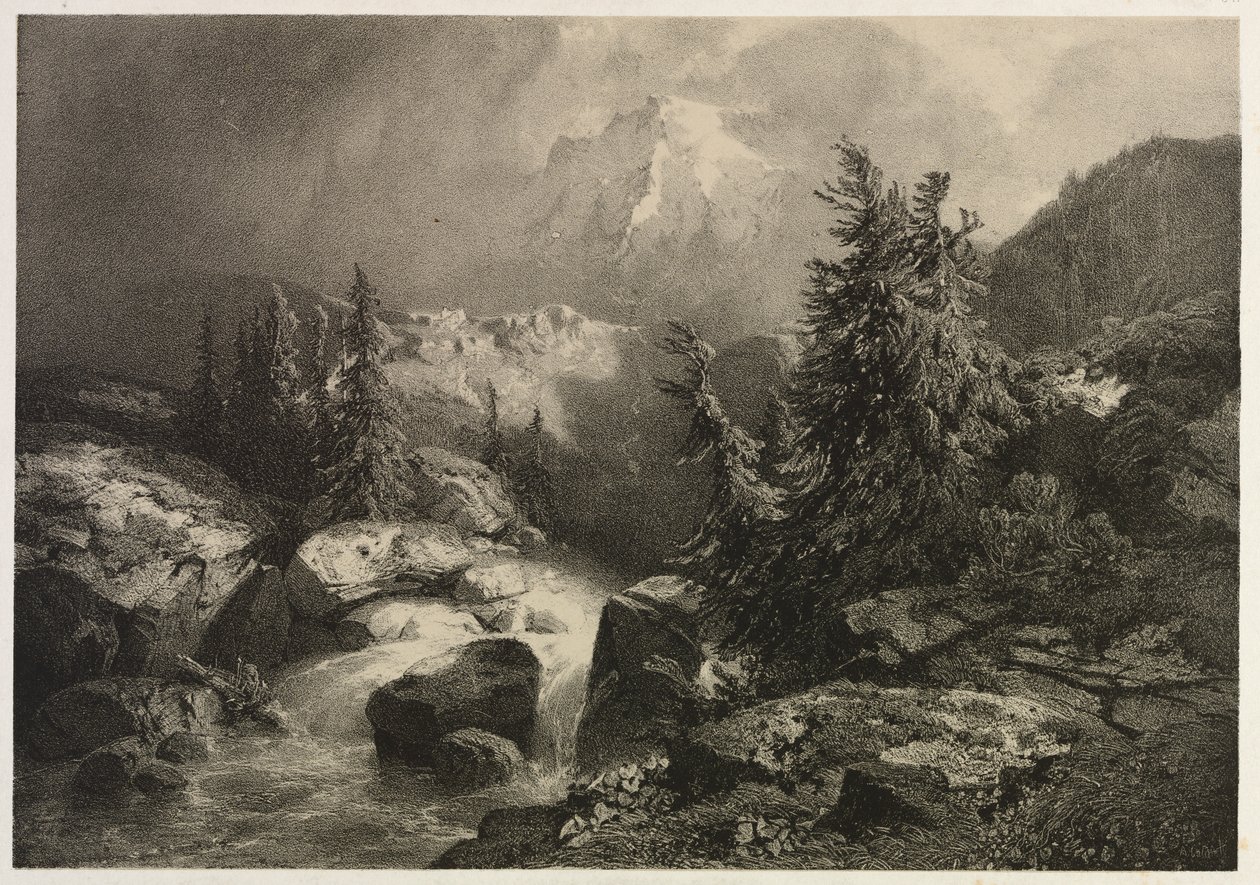 Myrsky Alpeilla tekijältä Alexandre Calame