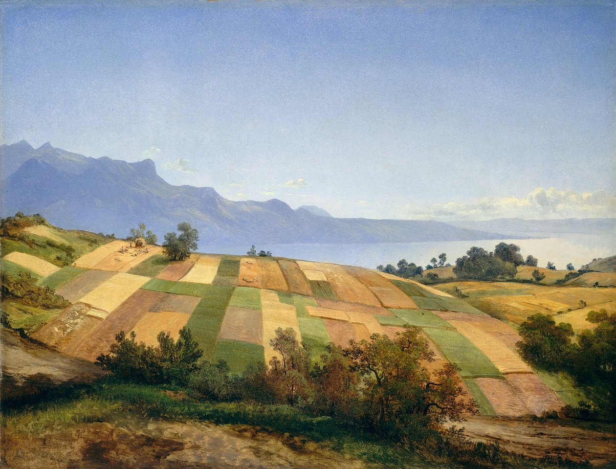 Sveitsin maisema tekijältä Alexandre Calame