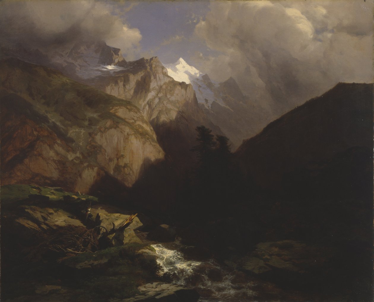 Jungfrau, Sveitsi tekijältä Alexandre Calame