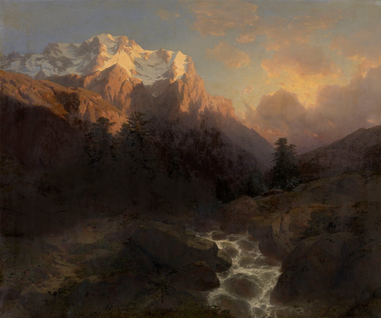 Wetterhorn tekijältä Alexandre Calame