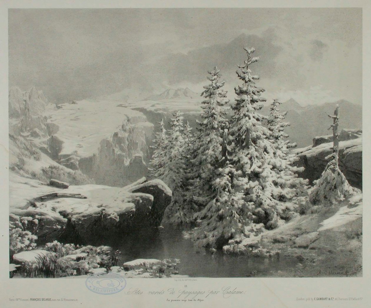 Nimetön tekijältä Alexandre Calame