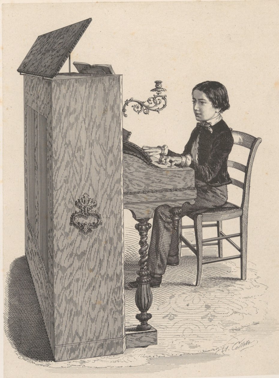 Litografiset levyt, 1850. tekijältä Alexandre Désiré Collette