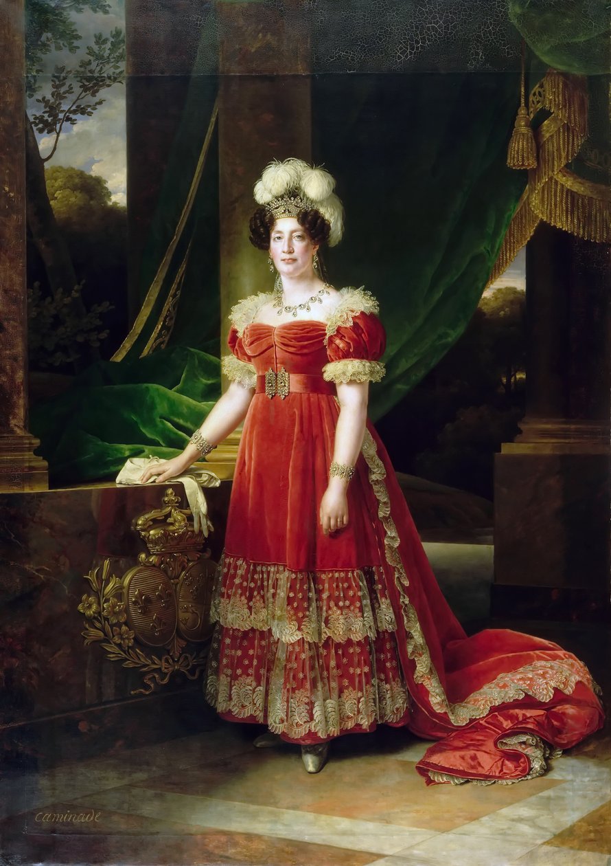 Ranskalaisen Marie Theresen muotokuva 1778-1851 tekijältä Alexandre Francois Caminade