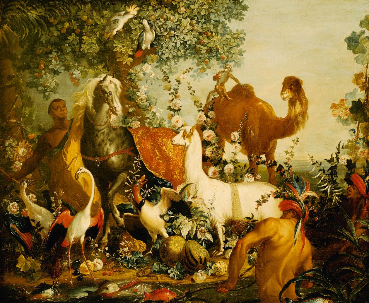 Allegoria Aasiasta, tekijältä Alexandre Francois Desportes