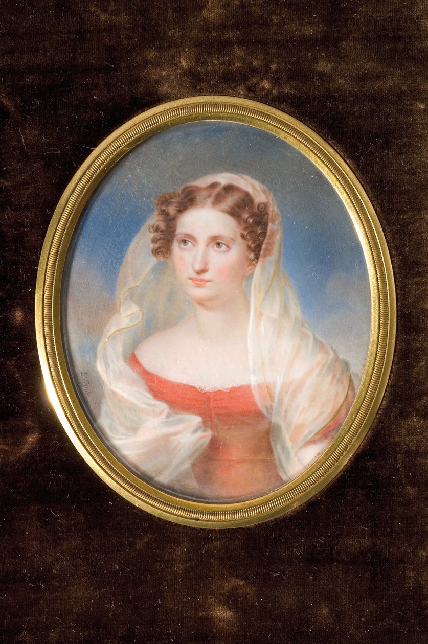 Kreivitär Dolly de Ficquelmontin muotokuva 1804-1863 tekijältä Alexandre François Louis Comte de Girardin