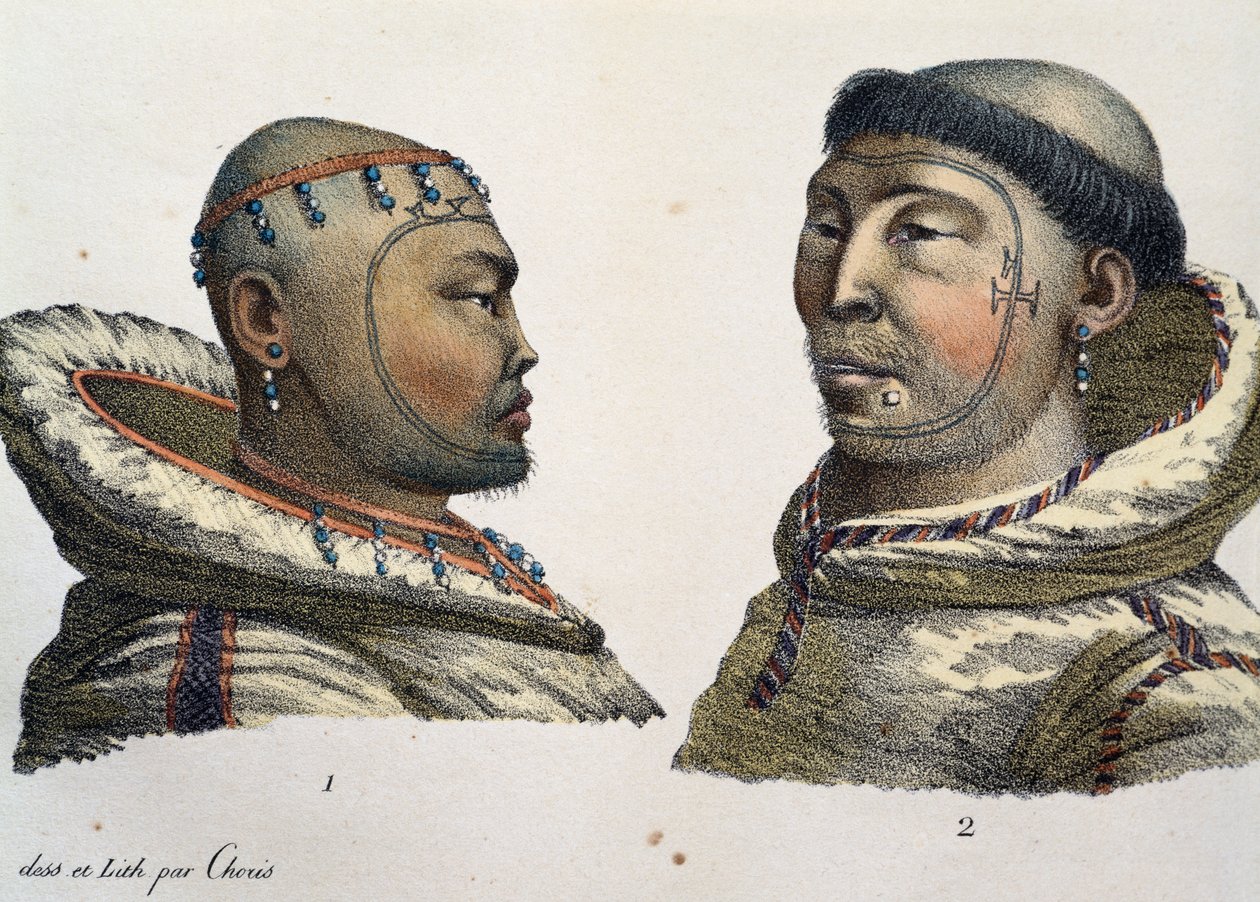 St Lawrence Islandin asukkaat tekijältä Nicolas Toussaint Charlet