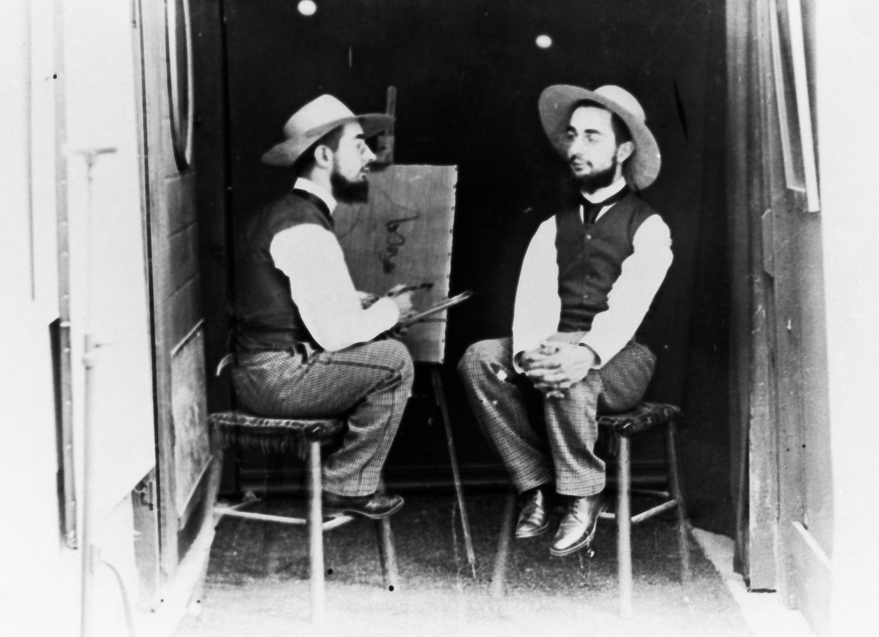 Ranskalainen taidemaalari Henri de Toulouse Lautrec (Albi tekijältä Nicolas Toussaint Charlet