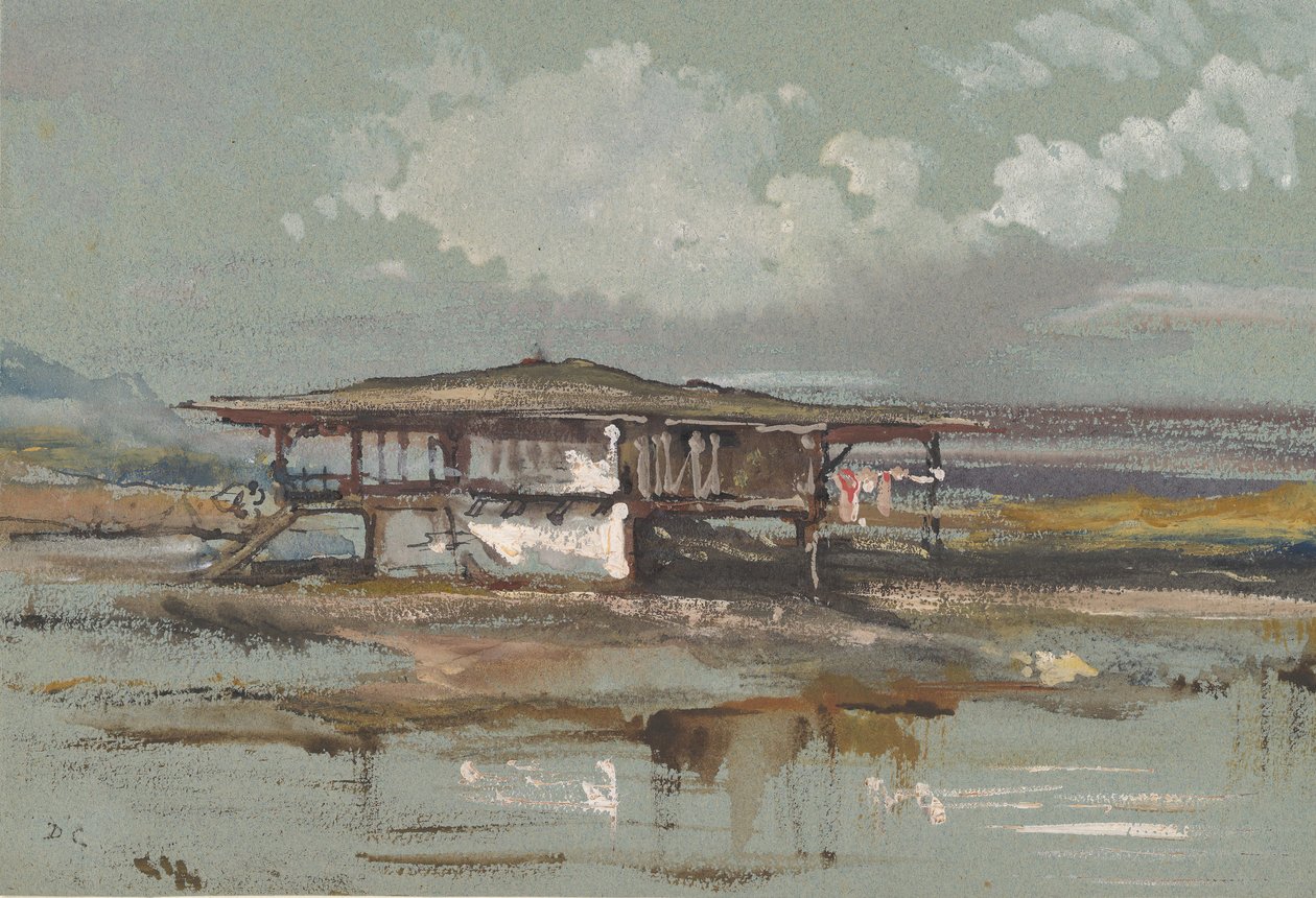 Talo Turkissa, 1820-60. tekijältä Alexandre Gabriel Decamps