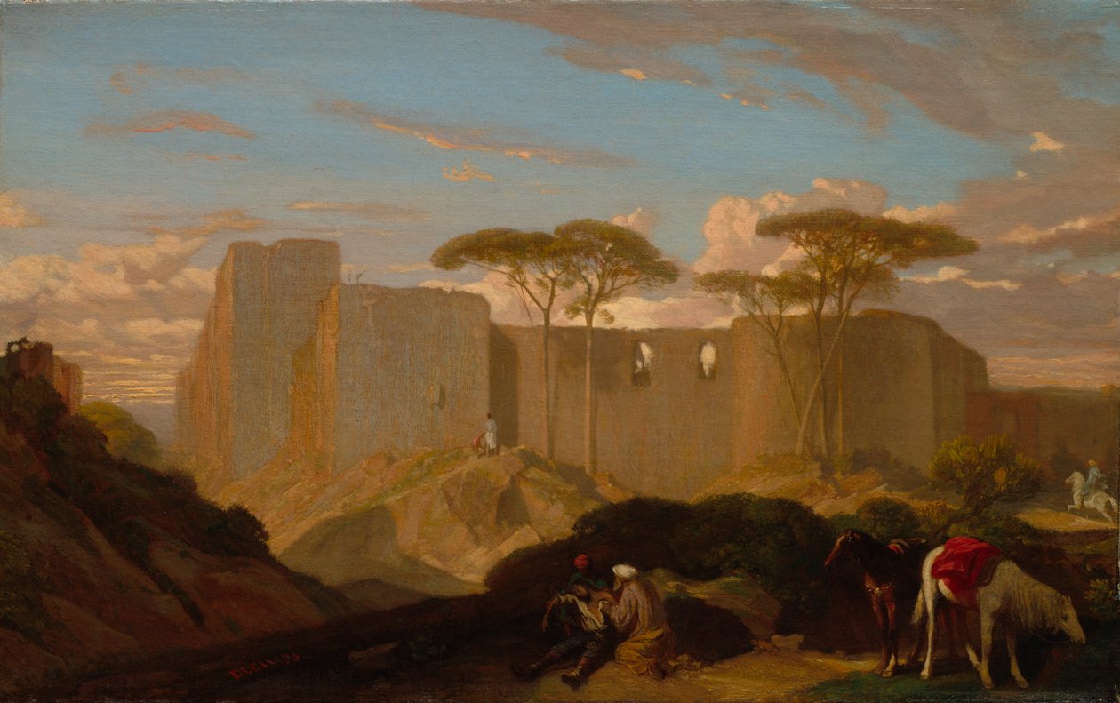 Laupias samarialainen, noin 1842 (öljy kankaalle). tekijältä Alexandre Gabriel Decamps