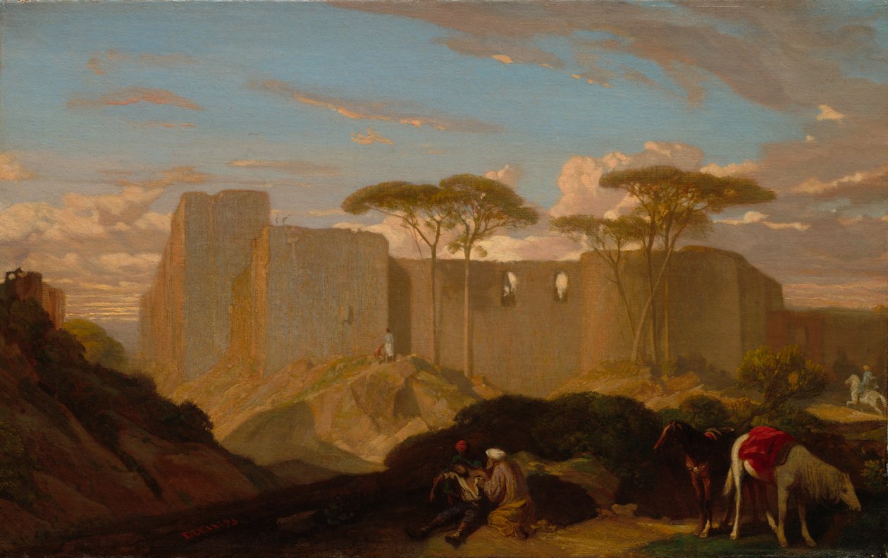 Laupias samarialainen, n. 1842. tekijältä Alexandre Gabriel Decamps