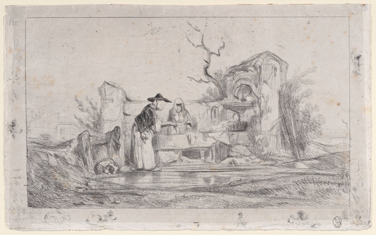 Pesijanaiset, 1833-38. tekijältä Alexandre Gabriel Decamps