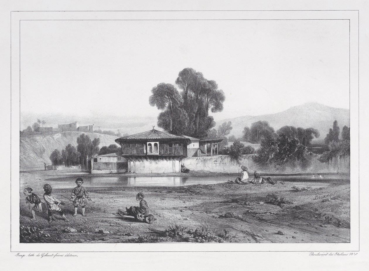 Turkin kasarmi, 1823-60. tekijältä Alexandre Gabriel Decamps