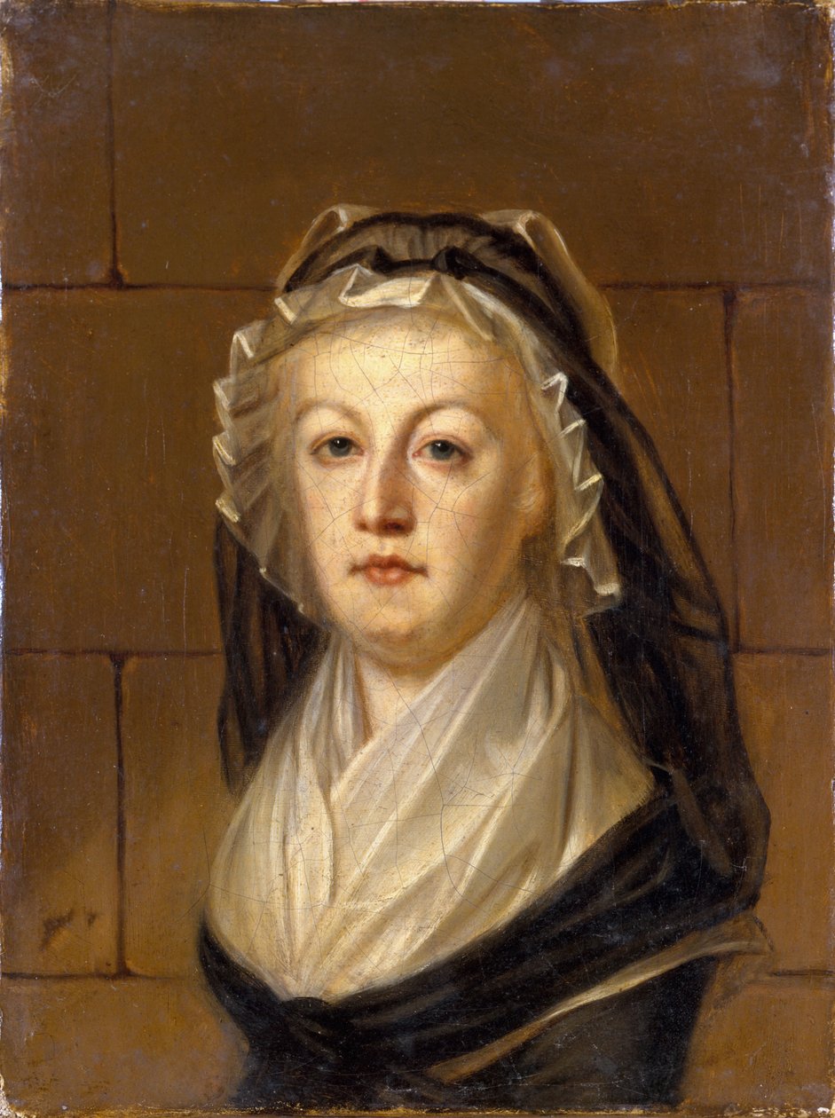 Marie Antoinette Conciergeriessa, n. 1793. tekijältä Alexandre Kucharski