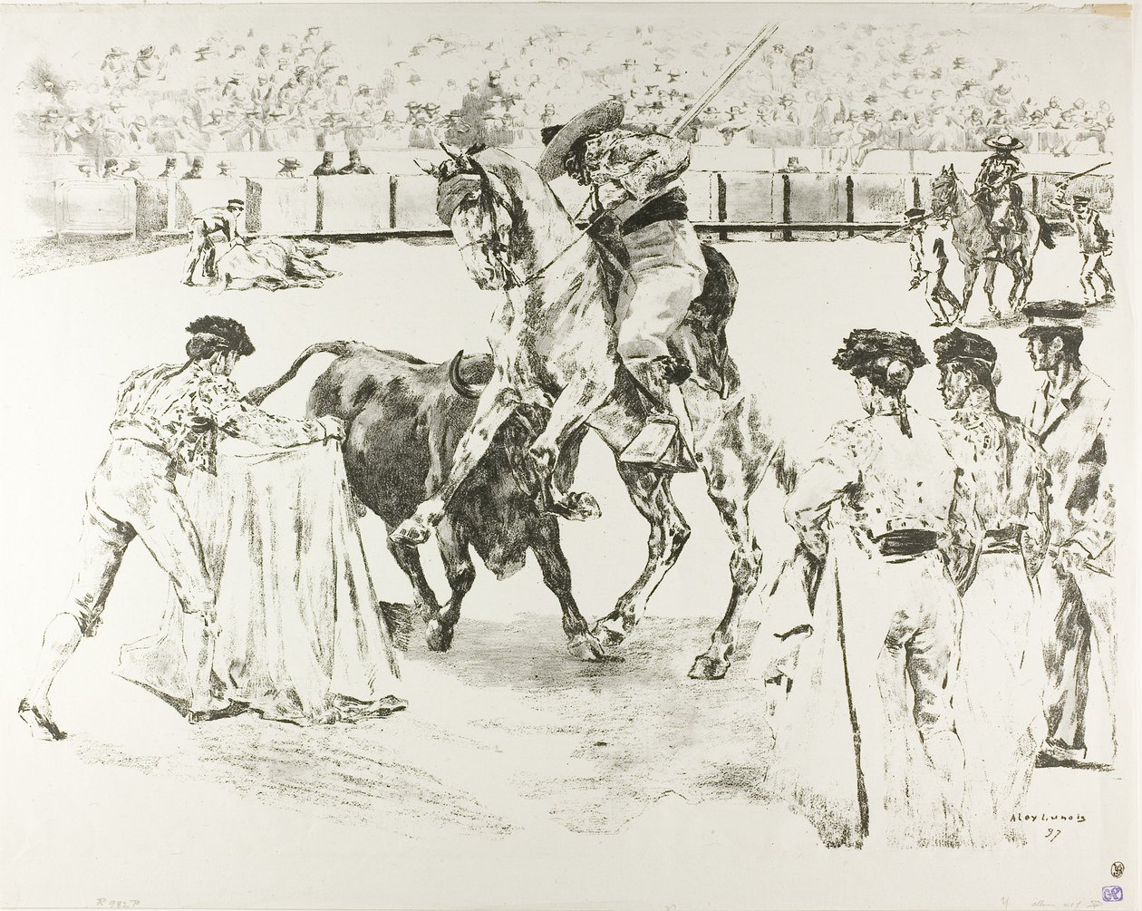 Corrida de toros finlandesa tekijältä Alexandre Lunois