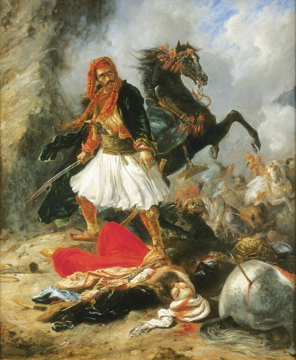 Giaour, 1826 tekijältä Alexandre Marie Colin