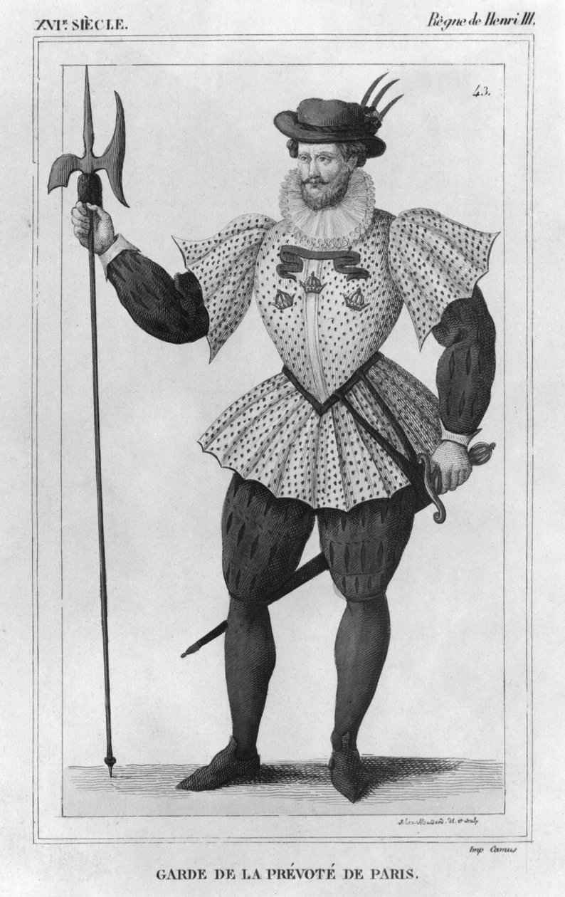 Pariisin pappikunnan vartija Henri III:n hallituskaudella (1574-89) tekijältä Alexandre Massard