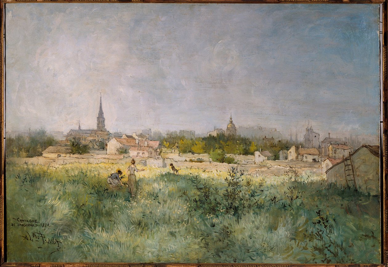 Vaugirardin kampanja vuonna 1881 Alexandre Prevostin maalaus (1800-luku) Sun. 0,46 x 0,65 m Pariisi. Karnevaalimuseo tekijältä Alexandre Prevost