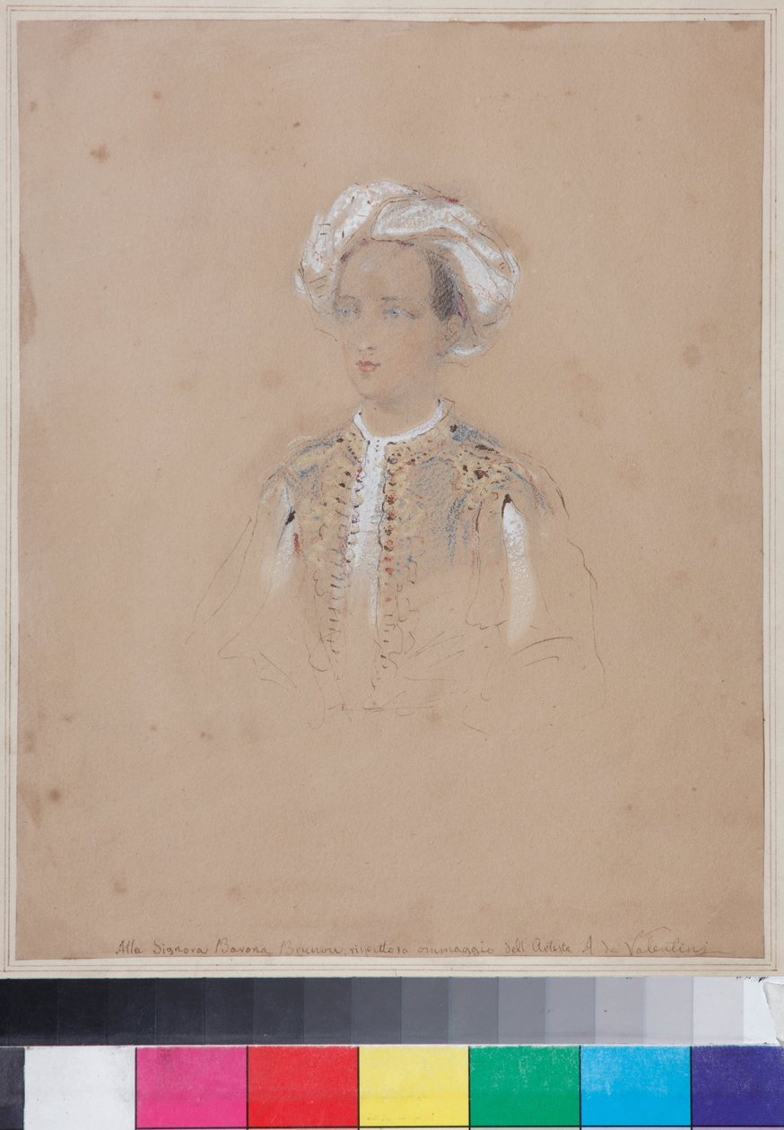 Venäjän suurherttua Nikolai Nikolajevitš - Muotokuva Venäjän suurherttua Mikael Nikolajevitšista (1832-1909), kirjoittanut Valentini, Alexandre de (1787-1887) tekijältä Alexandre de Valentini