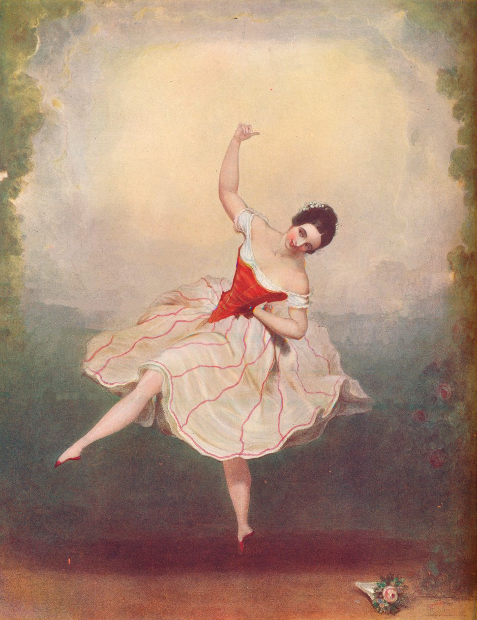 "Mdlle Rosati", 1848 tekijältä Alexandre de Valentini