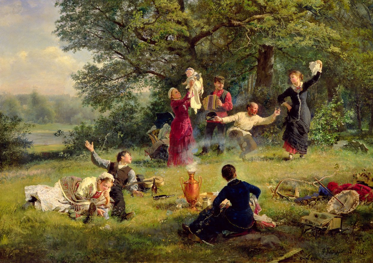Sunnuntai, 1884 tekijältä Alexei Korsuchin