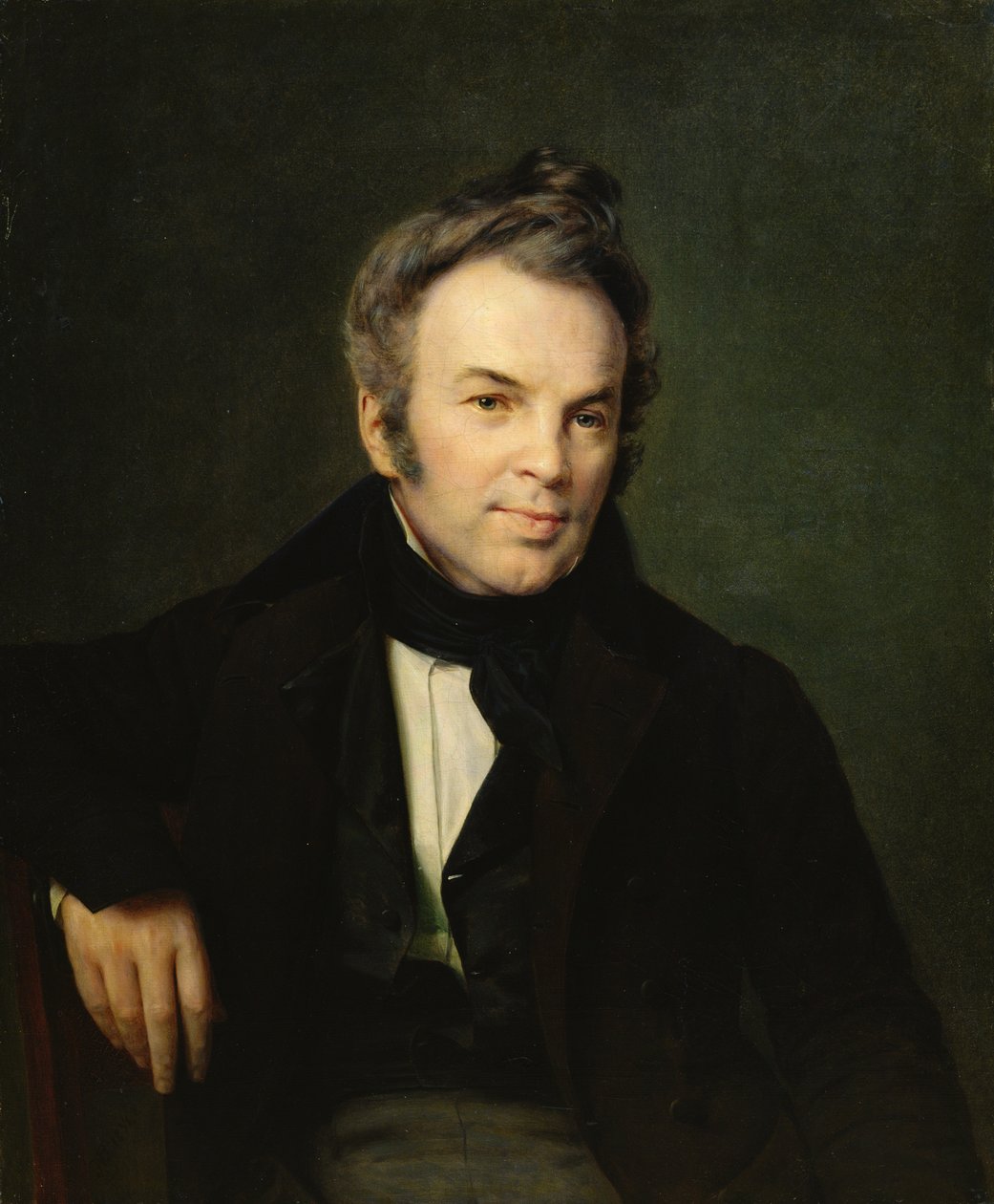 Ivan Lazhetšnikovin muotokuva, 1834 tekijältä Alexei Vasilievich Tyranov