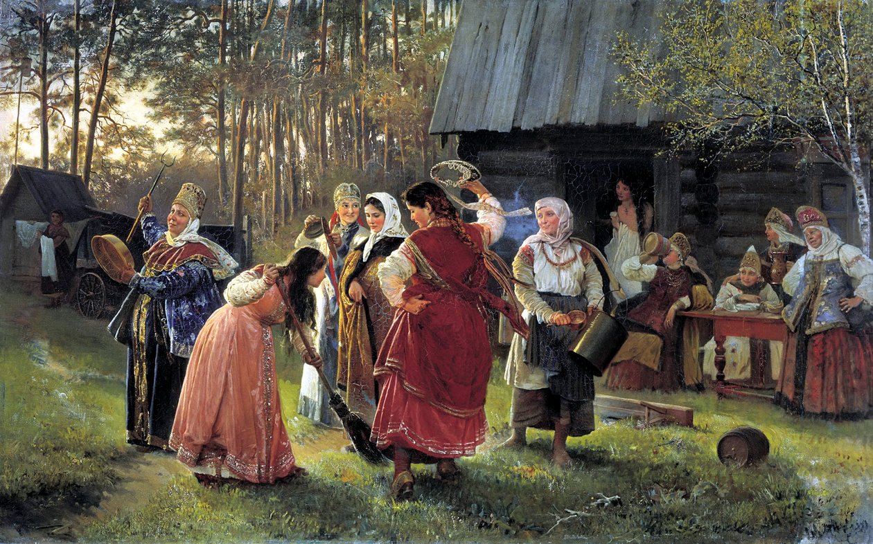 Hääjuhlat, 1889 tekijältä Alexei Ivanovich Korzukhin