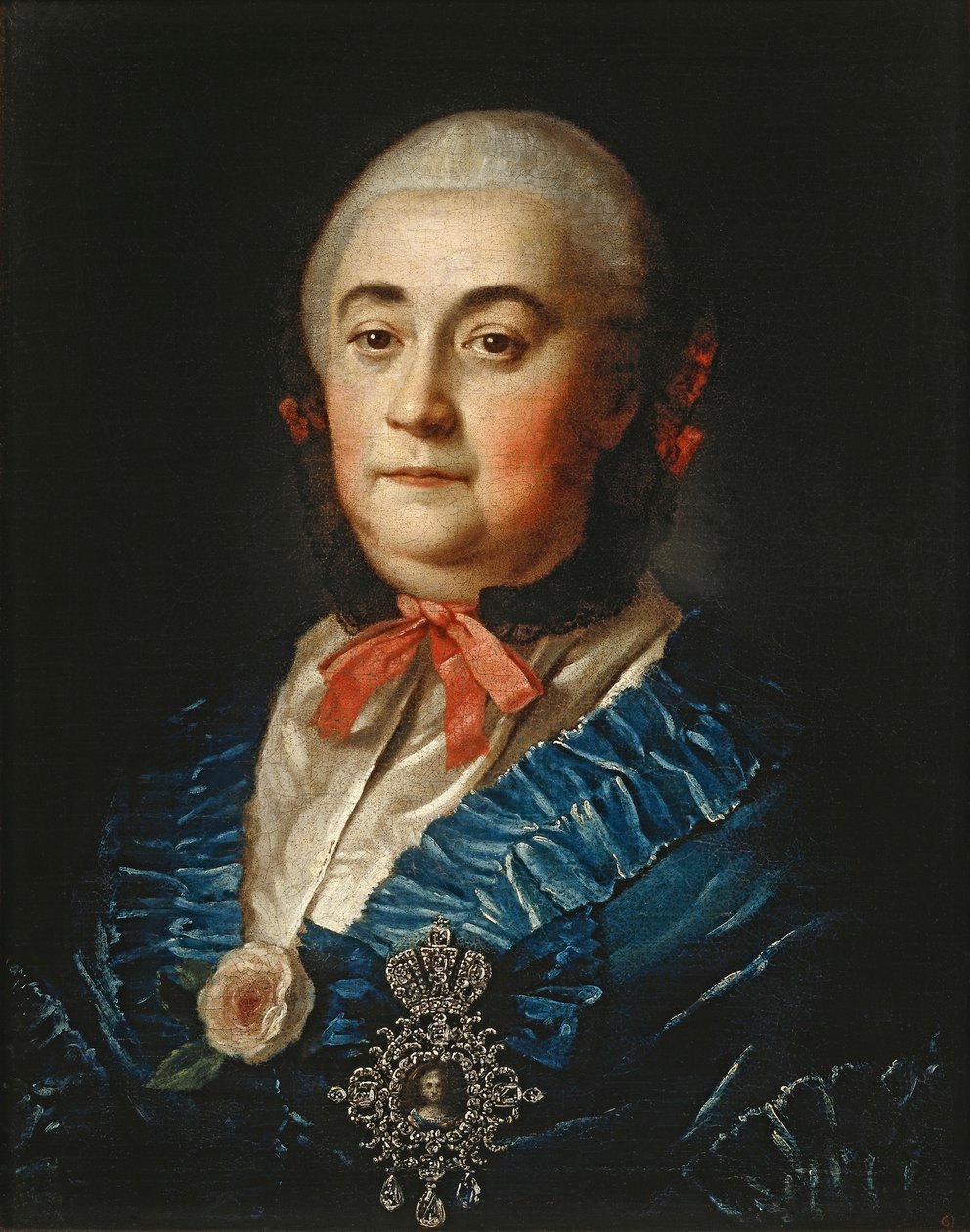 Anastasia Izmaylovan muotokuva 1703-1761, 1759 tekijältä Alexei Petrovich Antropov