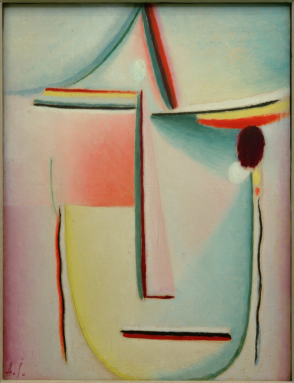 Abstrakter Kopf: Schicksal tekijältä Alexej von Jawlensky
