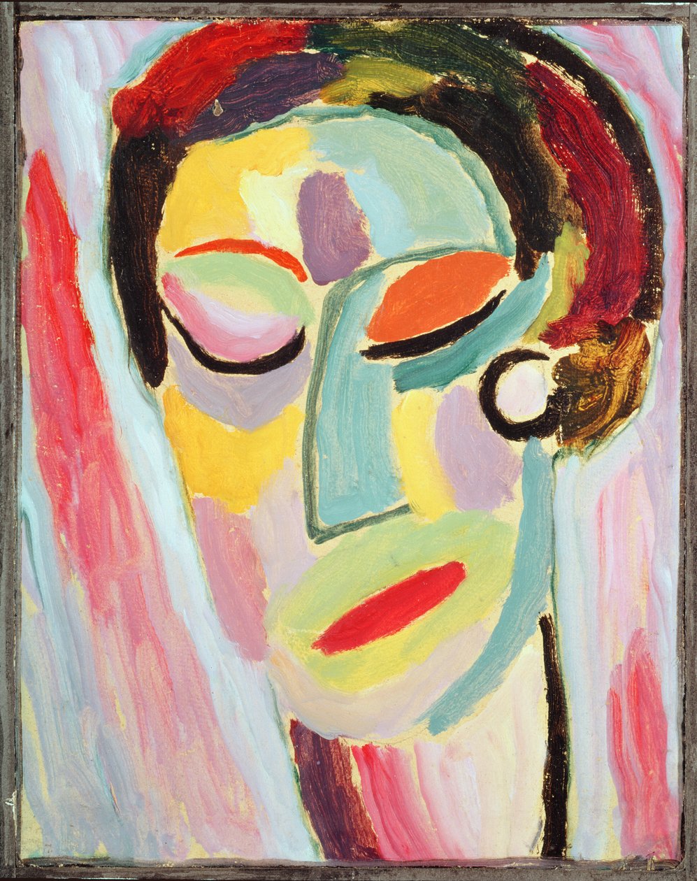 Suljetut silmät tekijältä Alexej von Jawlensky