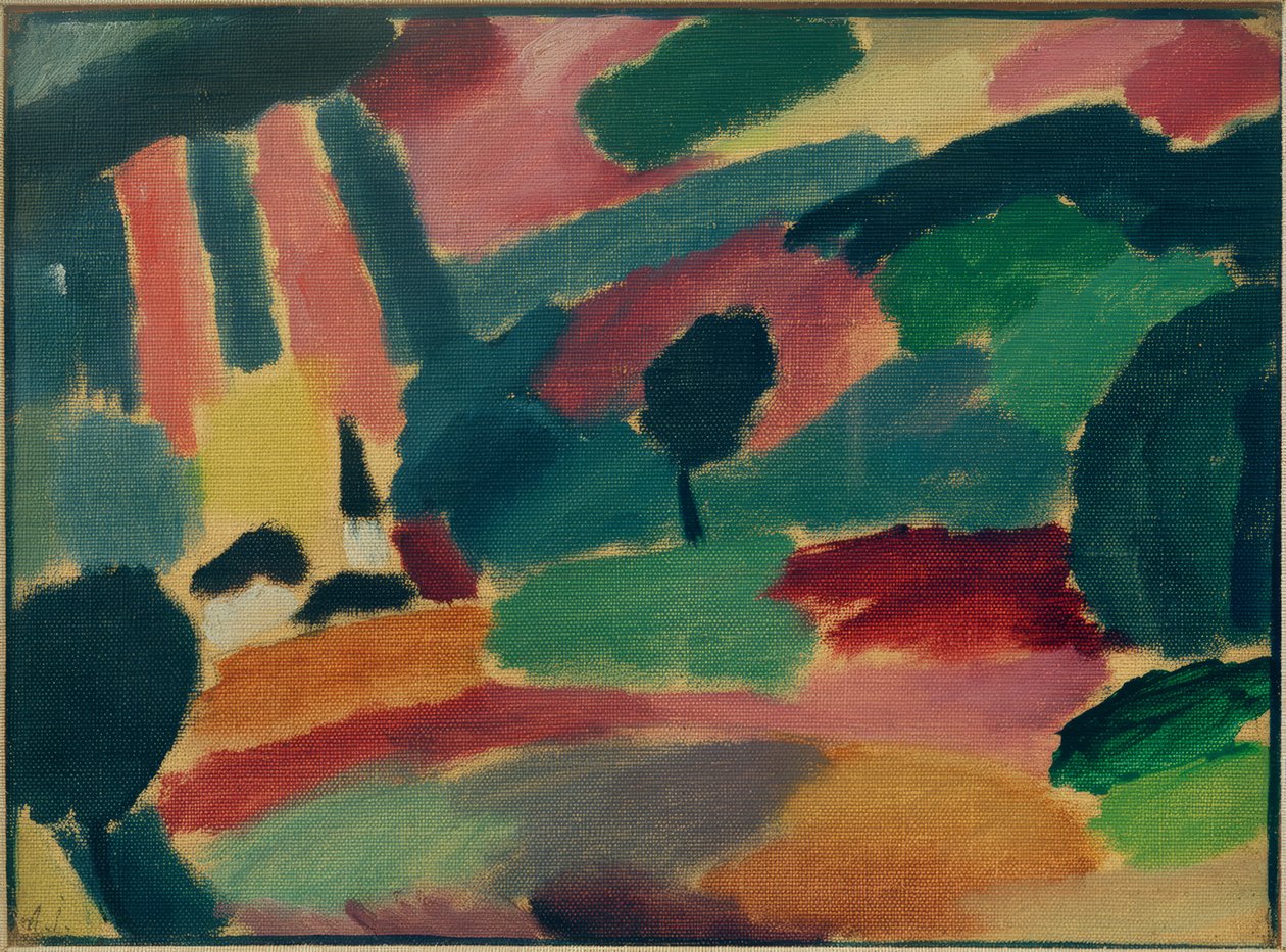 Gewitterlandschaft tekijältä Alexej von Jawlensky