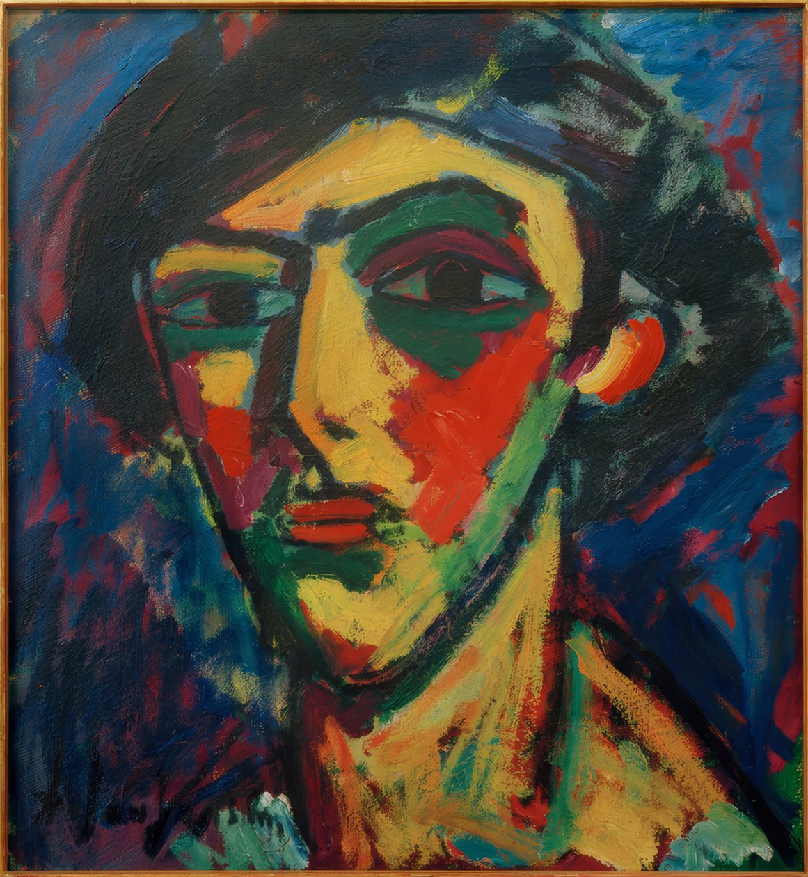 Jünglingskopf tekijältä Alexej von Jawlensky