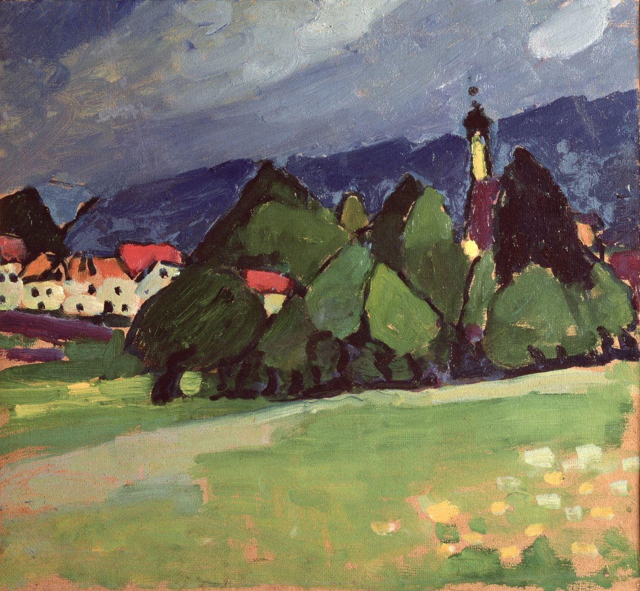 Maisema, Murnau tekijältä Alexej von Jawlensky