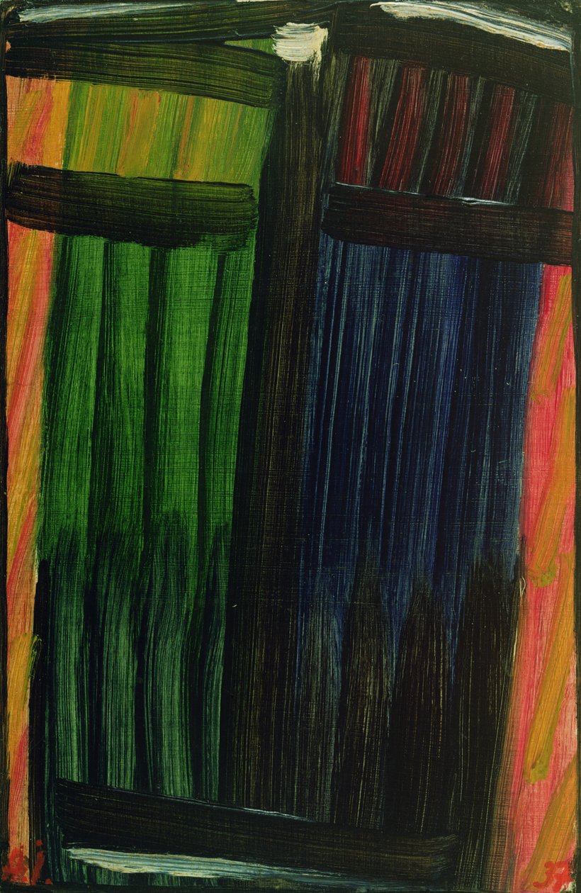 Suuri meditaatio, 1937 tekijältä Alexej von Jawlensky