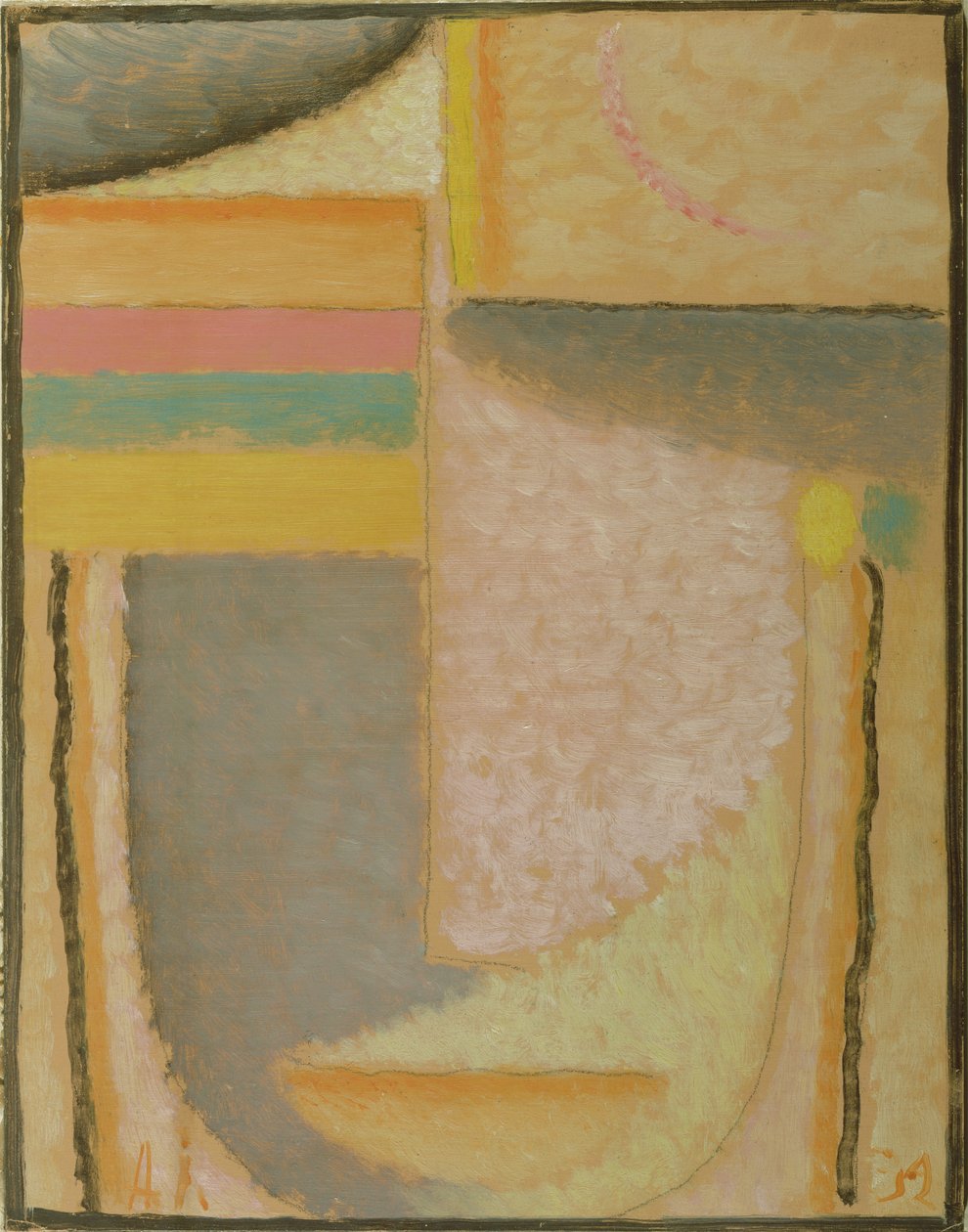 Viimeinen säde, 1931 tekijältä Alexej von Jawlensky