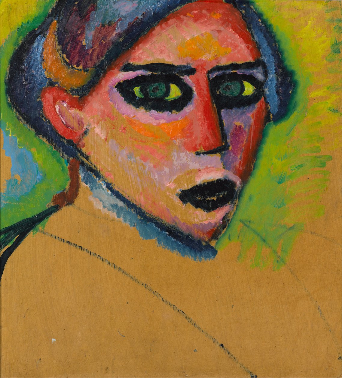 Naisen kasvot tekijältä Alexej von Jawlensky