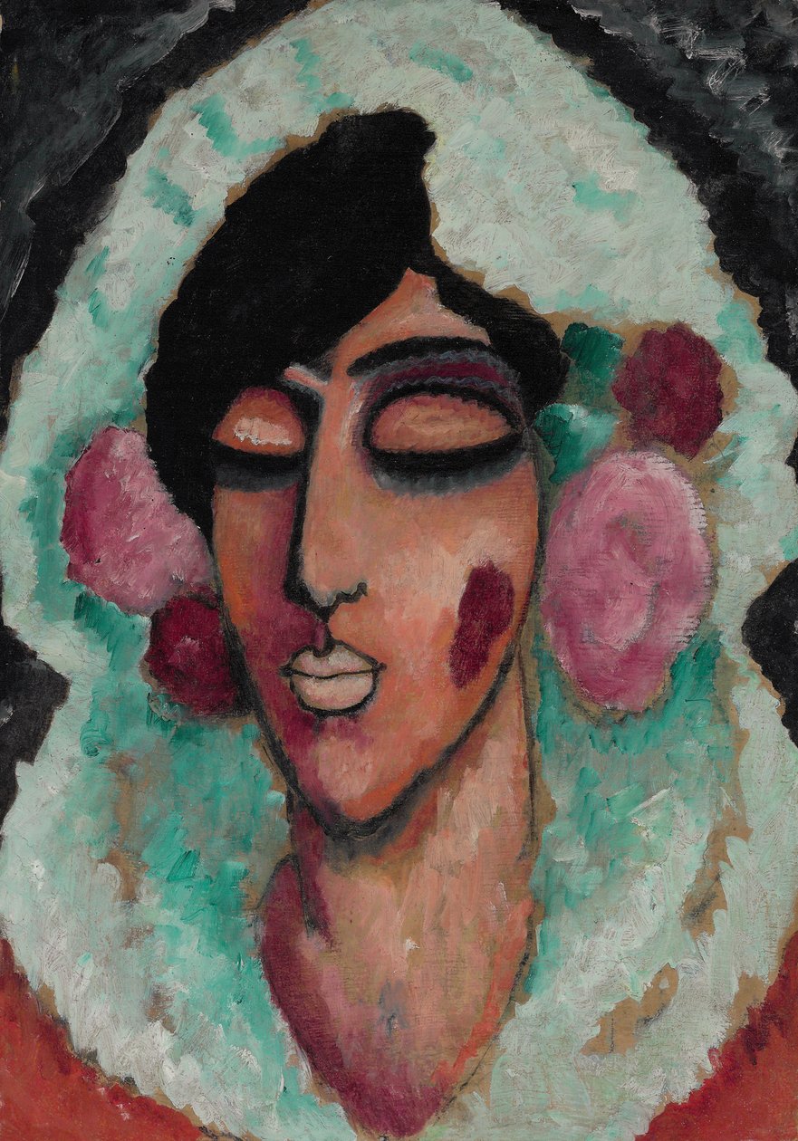Abstrakti pää: Talvi soi tekijältä Alexej von Jawlensky