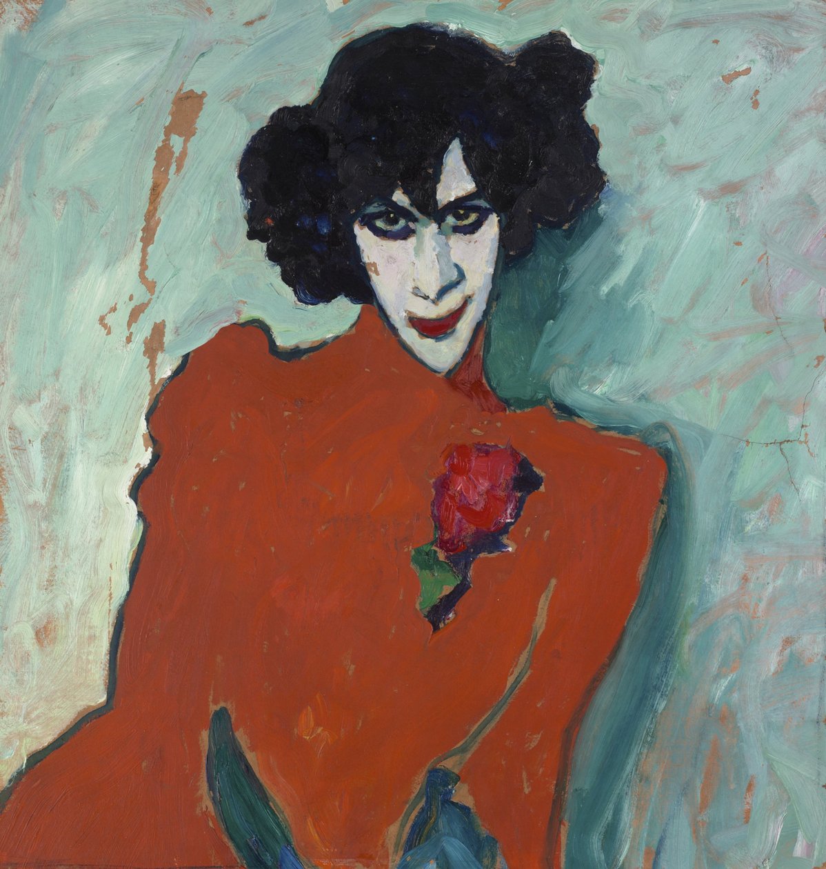 Muotokuva tanssija Alexander Sacharoffista tekijältä Alexej von Jawlensky