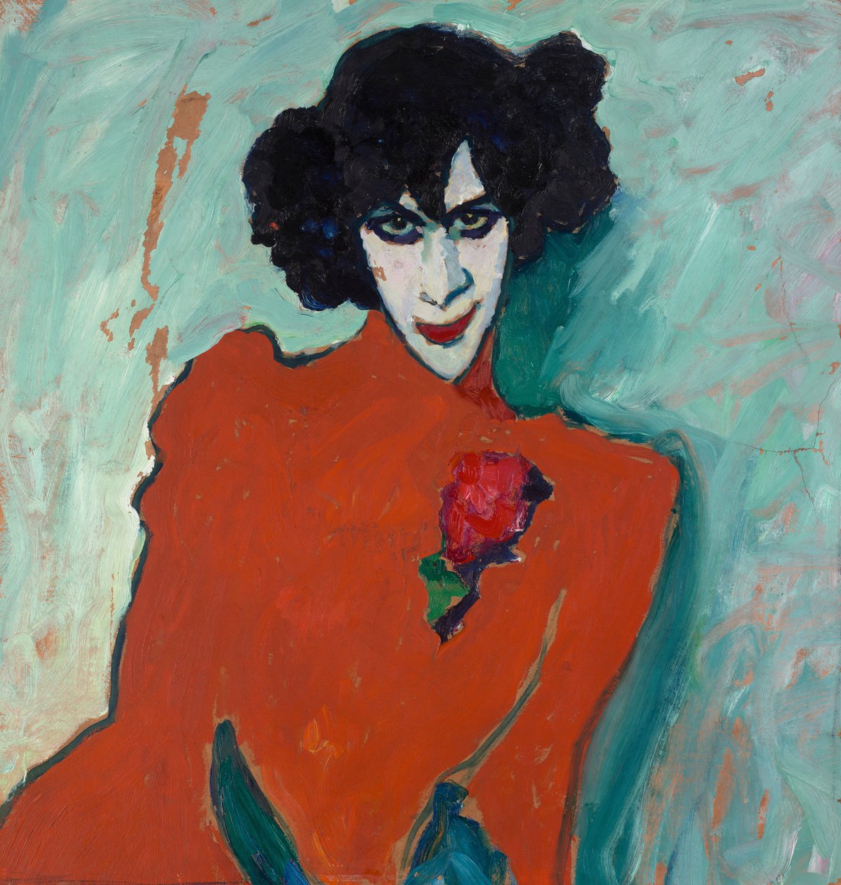 Tanssija Alexander Sacharoffin muotokuva tekijältä Alexej von Jawlensky