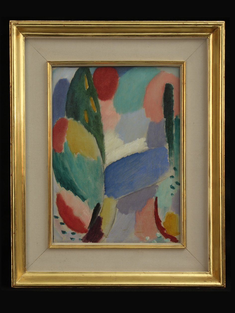 Blue Street, 1916 tekijältä Alexej von Jawlensky