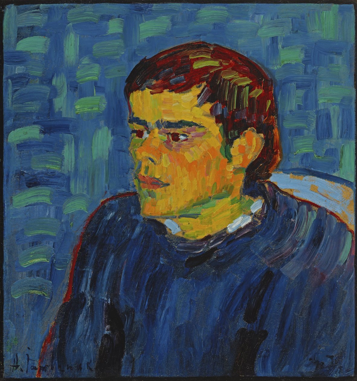 Siellä Bucklige tekijältä Alexej von Jawlensky