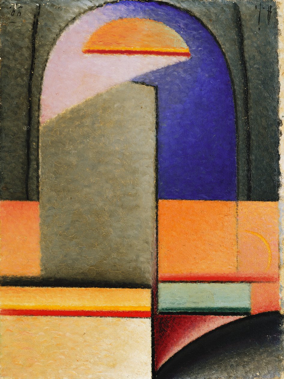 Ilta; Abend, 1929-30 tekijältä Alexej von Jawlensky