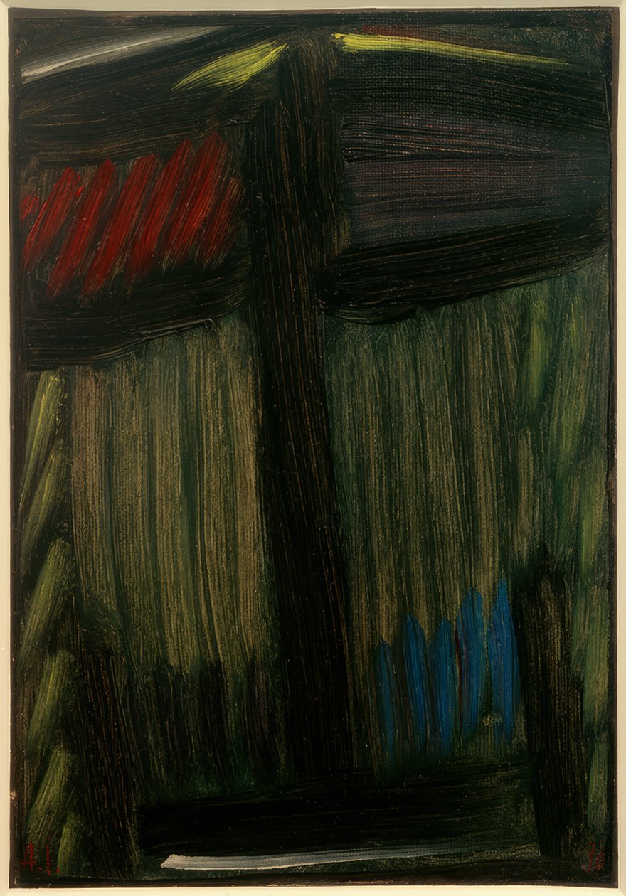 Große-meditaatio: Die Winternacht tekijältä Alexej von Jawlensky